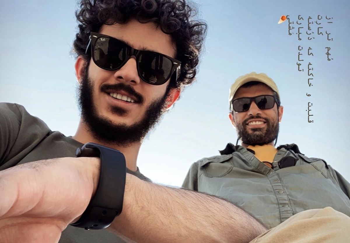 تبریک‌تولد عالی شادمان به دوستش + عکس