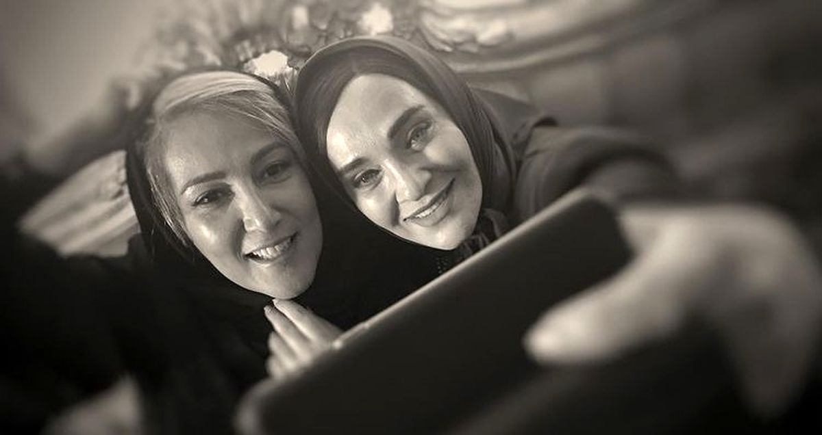 سلفی رویا نونهالی با خواهر مشهورش + عکس