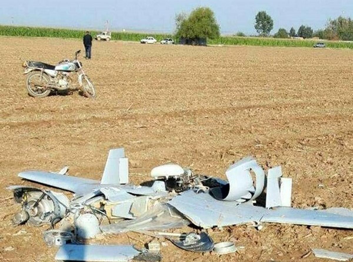 سقوط یک فروند پهپاد در پارس‌آباد مغان