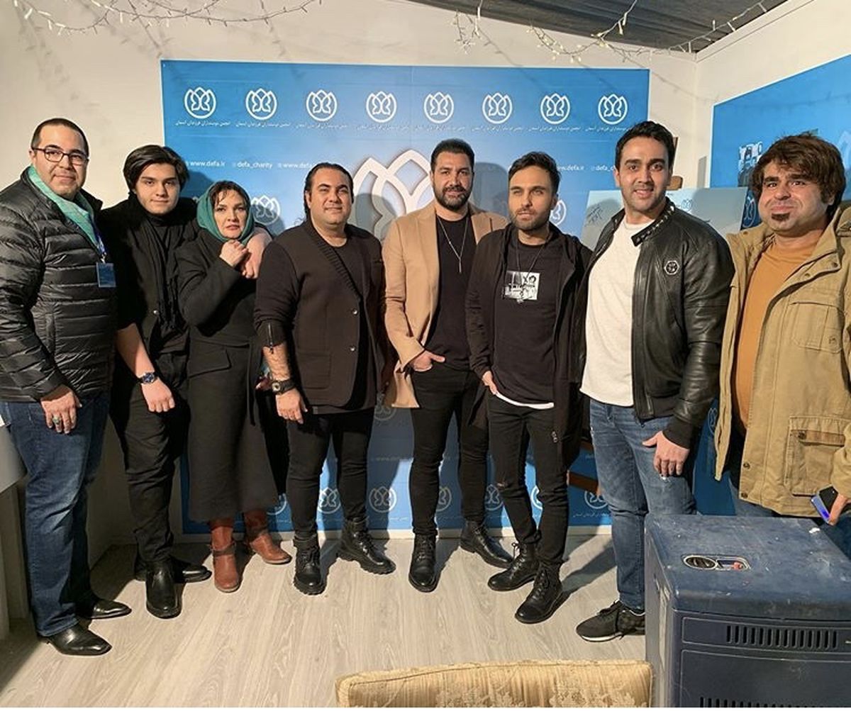 پوریا پورسرخ و امیر نوری در جمع هوادارانشون + عکس
