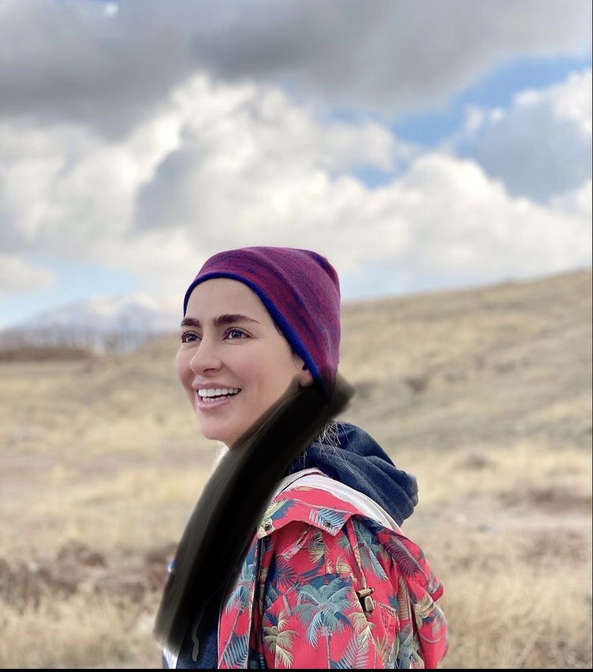 سمانه پاکدل در دل طبیعت + عکس