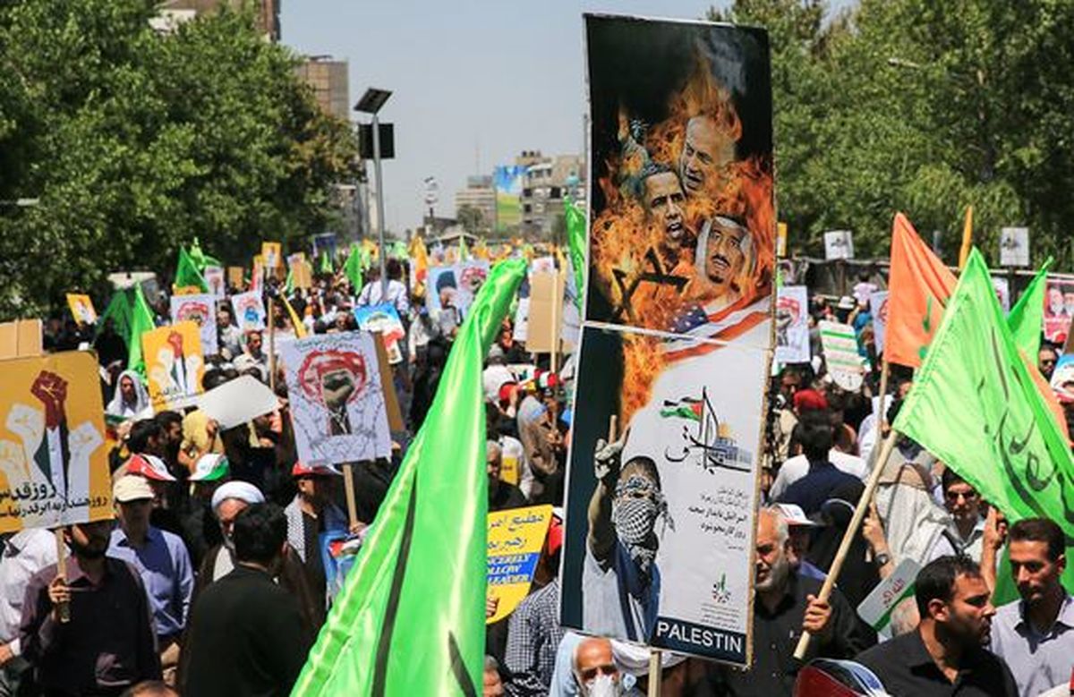 تا ساعتی دیگر راهپیمایی روز قدس آغاز می‌شود