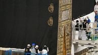  پرده خانه خدا تعویض شد