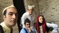 خاطره بازی ژوله از سریال دیوار به دیوار + عکس