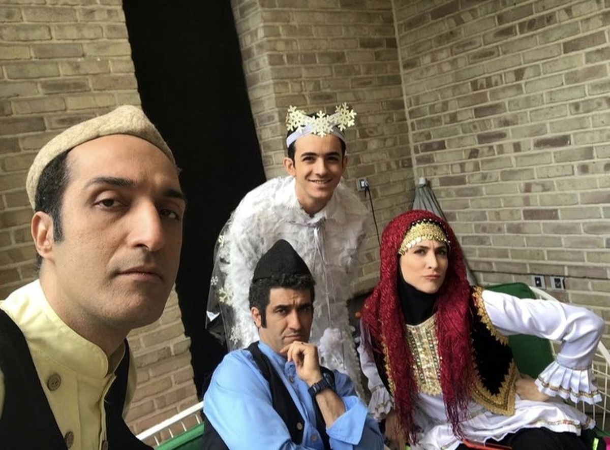 خاطره بازی ژوله از سریال دیوار به دیوار + عکس