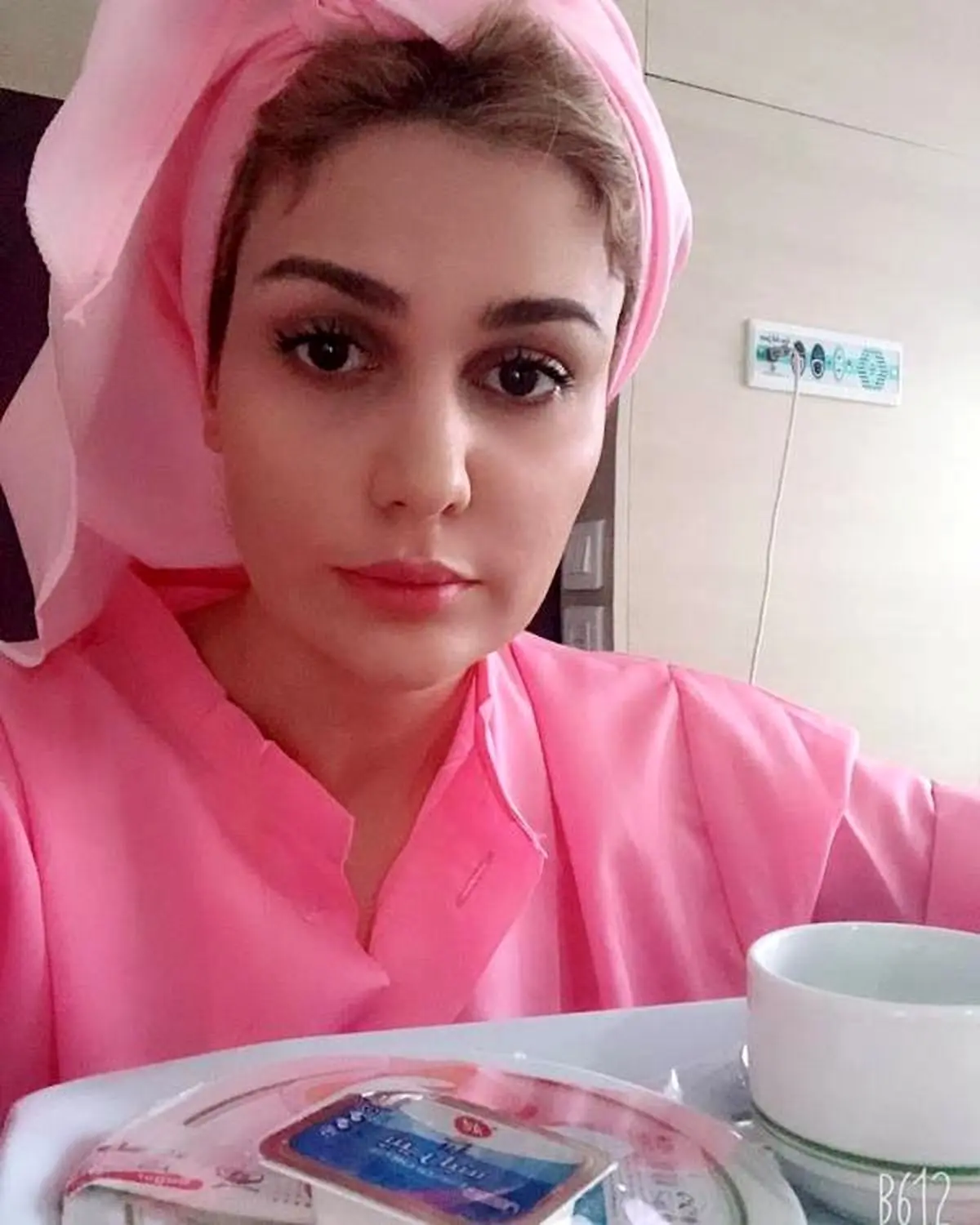 زر رضوی در بیمارستان + عکس