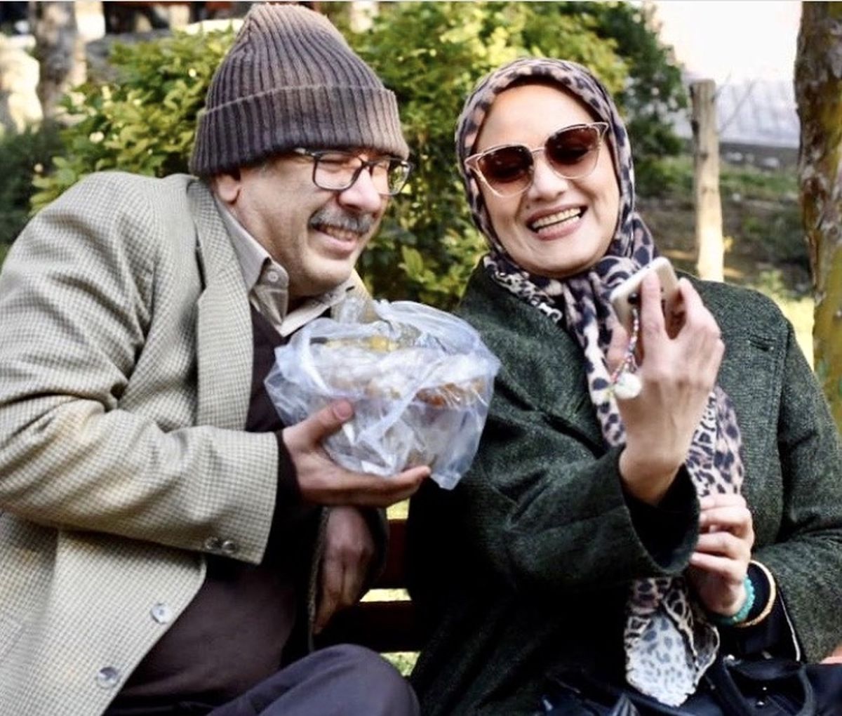 تفریح‌شبنم‌مقدمی‌و‌محمد بحرانی در پارک + عکس