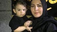 خانم اخبار گو شبکه شش و برادرزاده اش + عکس