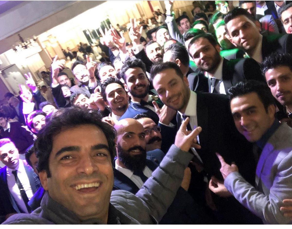 آقای کارگردان در عروسی خواهرزاده‌اش + عکس
