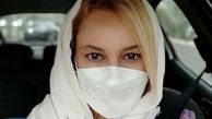 سلفی جدید مریم کاویانی در ماشینش + عکس