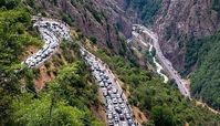 ترافیک نیمه سنگین در جاده های شمال