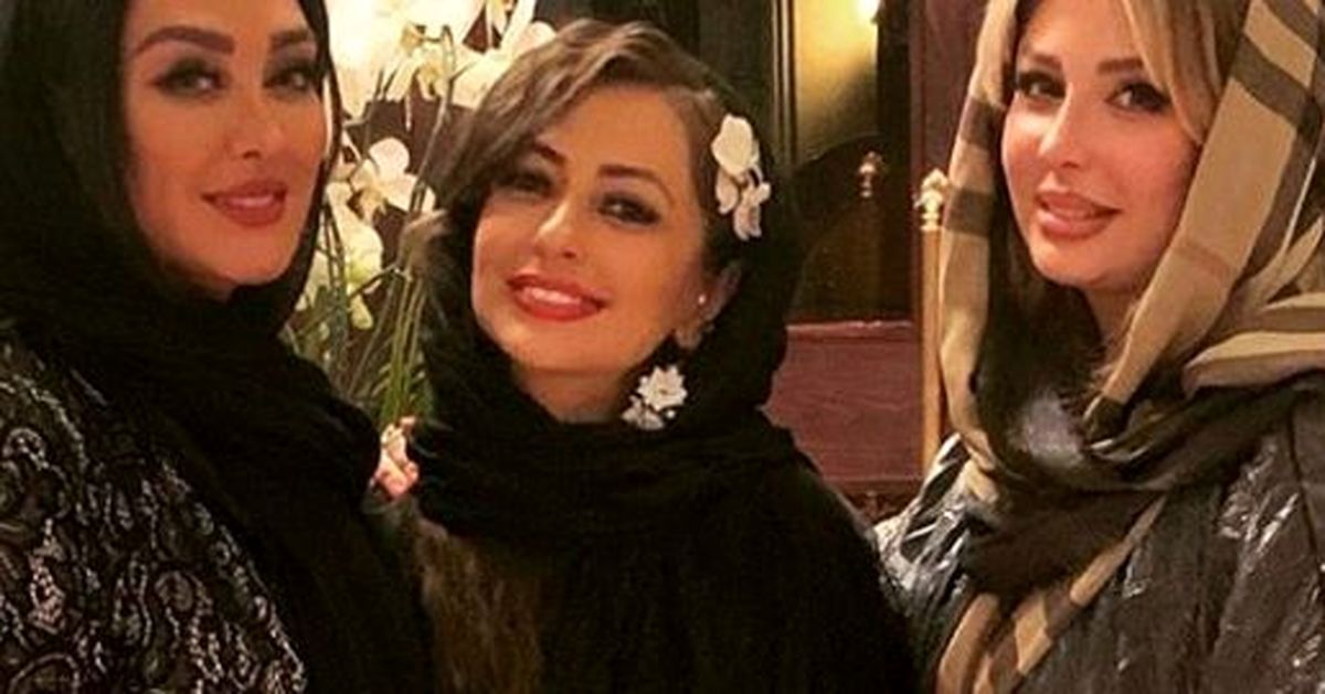 الهام حمیدی، نفیسه روشن و نیوشا ضیغمی در یک قاب + عکس 