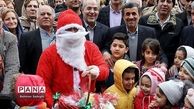 حضور احمدی نژاد در یک کلیسا! 