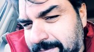 سلفی شهرام قائدی در ماشینش + عکس
