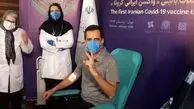  تزریق واکسن کرونای ایرانی به سومین داوطلب+عکس