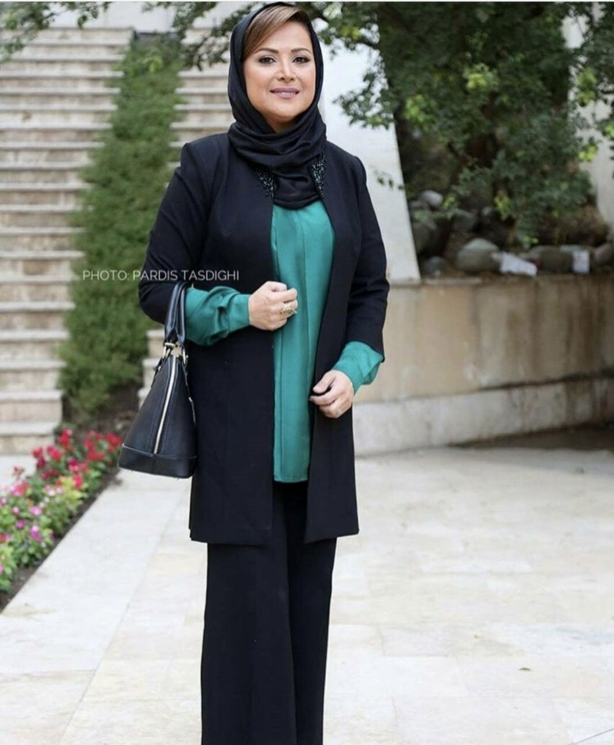 کمند امیرسلیمانی با تیپ رسمی + عکس