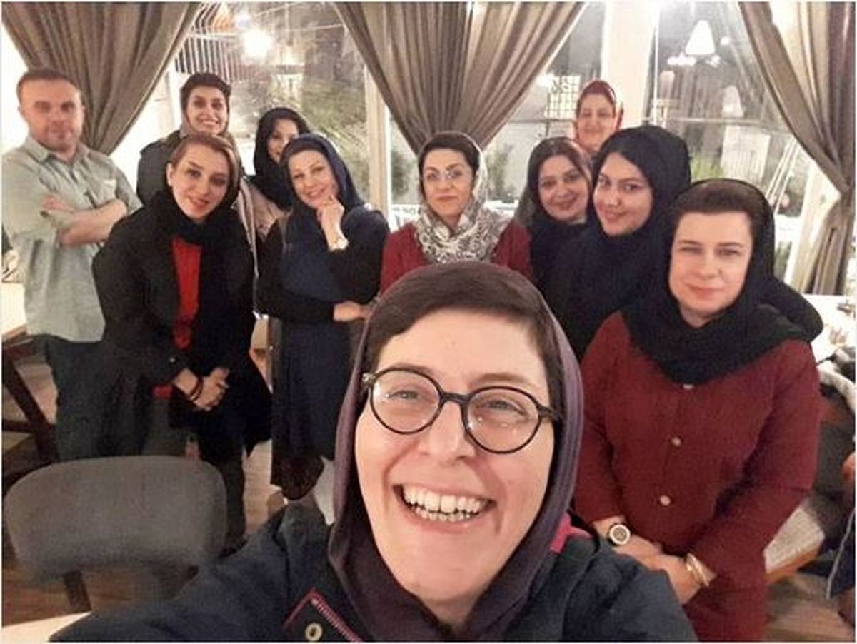 سوسن پرور در جمع دوستانه اش+عکس