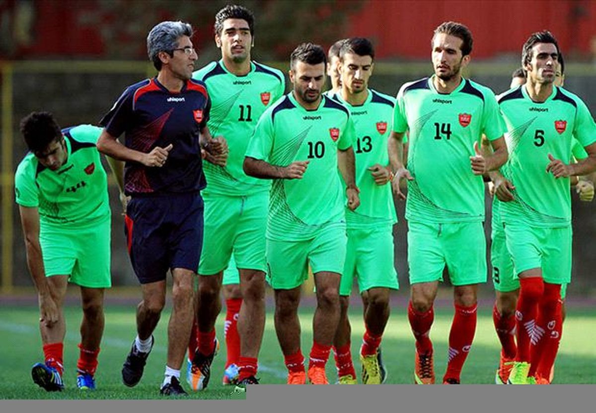 گزارش تمرین صبح پرسپولیس