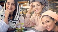 کافه گردی نازنین بیاتی و دوستان هنرمندش + عکس