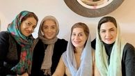 دورهمی زنانه در خانه فاطمه معتمد آریا + عکس