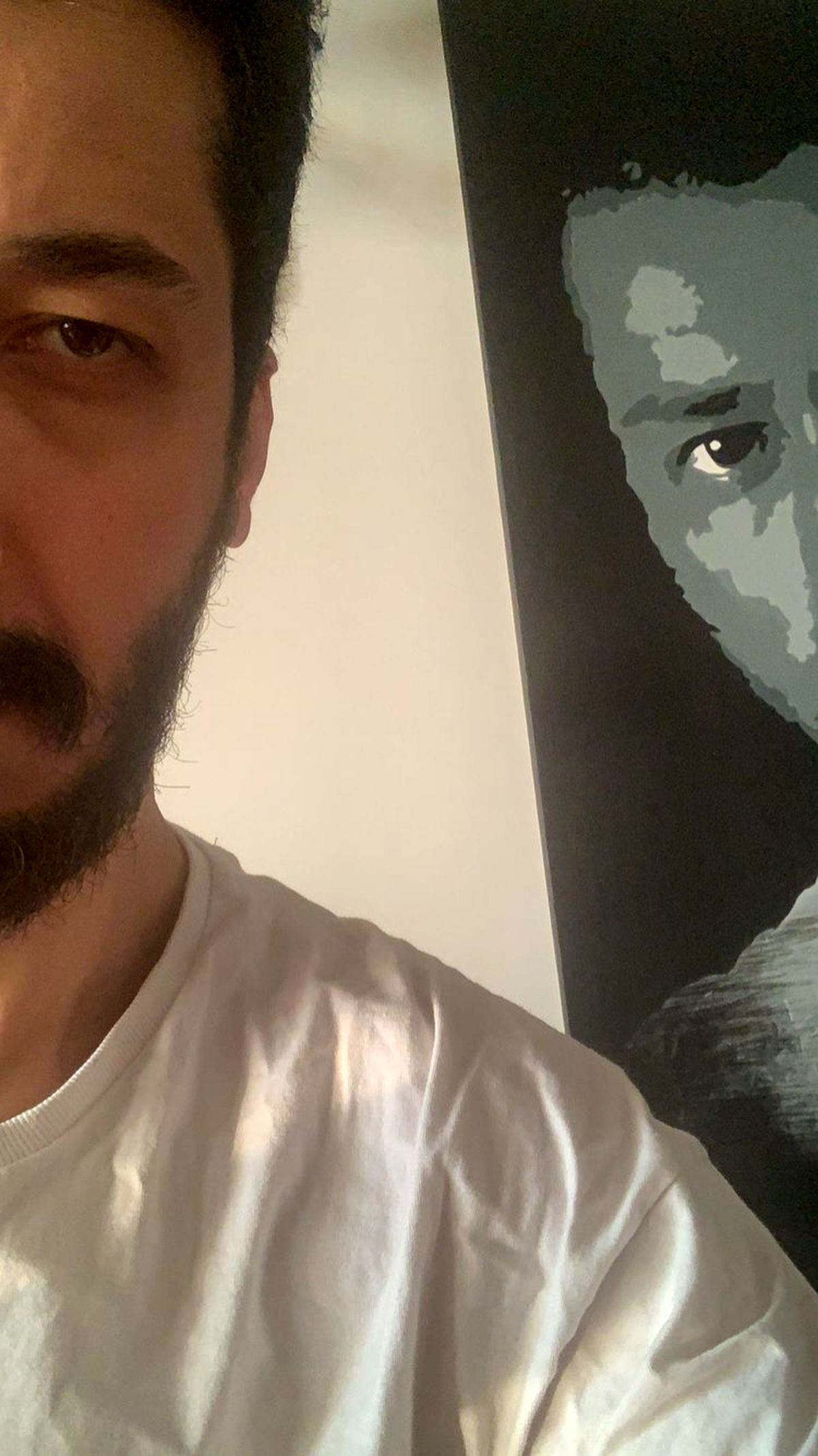 چهره نیمه بهرام افشاری + عکس