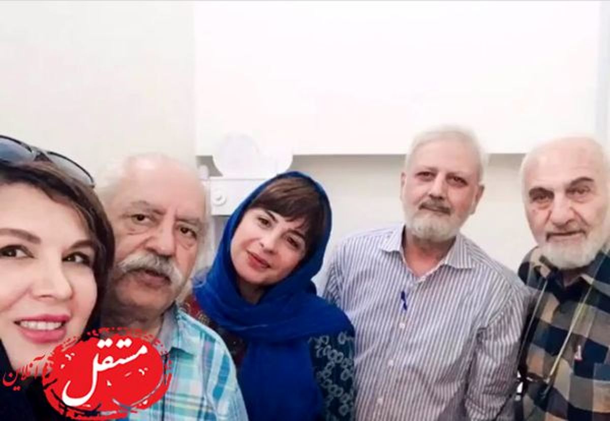 ملاقات خانم های بازیگر با بازیگران پیشکسوت+عکس