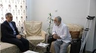 عیادت فریدون از رئیس نهاد نمایندگی مقام معظم رهبری در دانشگاه‌ها