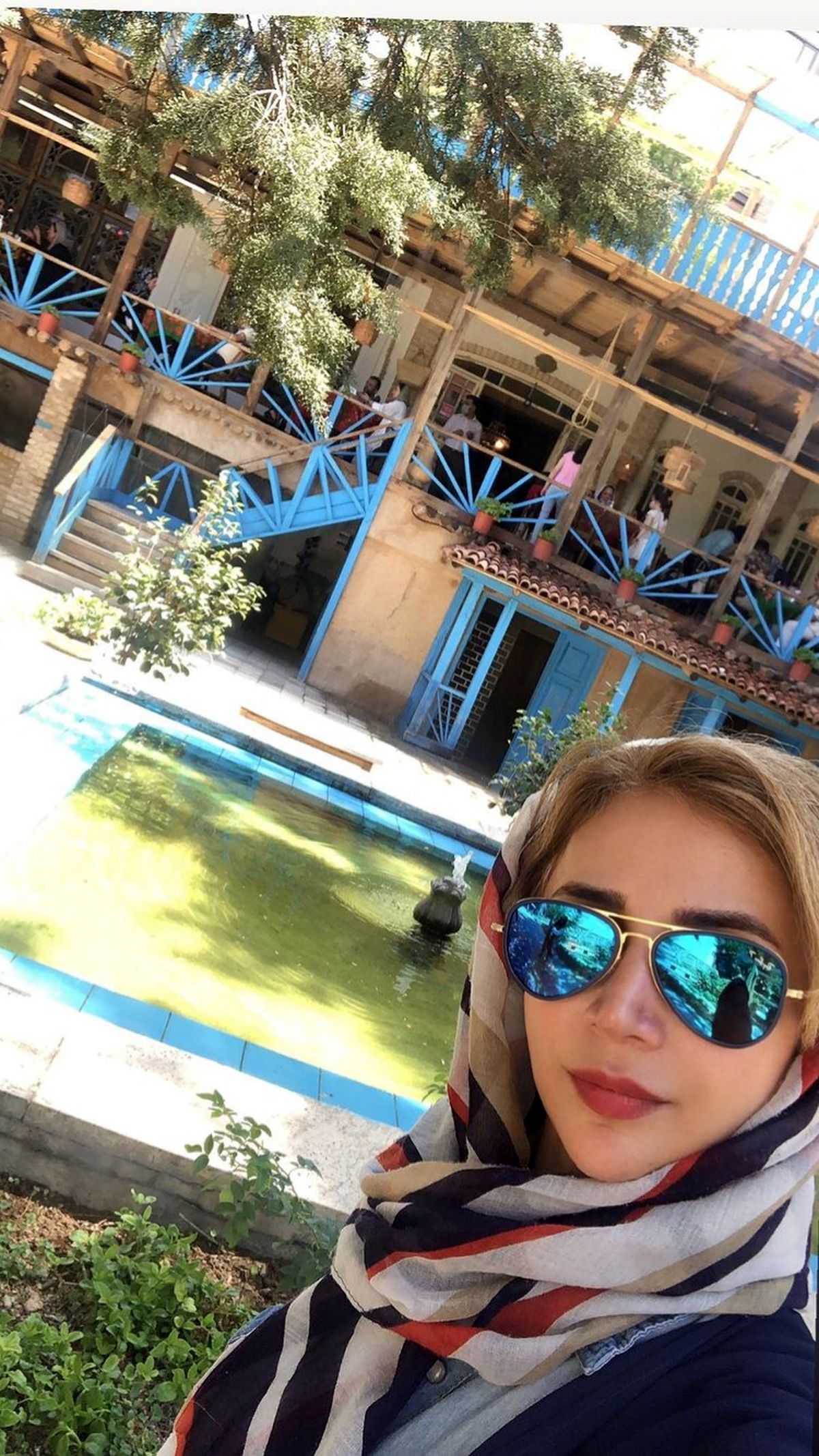 شبنم قلی خانی در خانه های سنتی شمال + عکس