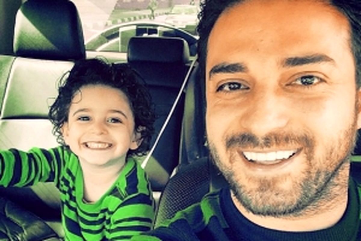 بابک جهانبخش تولد همسر دومش را تبریک گفت!! عکس