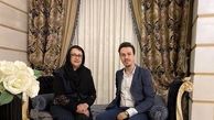 مریم امیرجلالی در کنار یکی از دوستانش + عکس