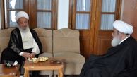 آیت الله مکارم شیرازی به دیدار آیت الله مظاهری رفت 