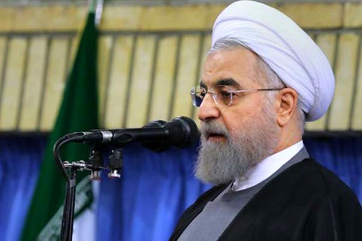 آغاز سخنرانی رئیس جمهور در حسینیه ثارالله