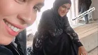 تبریک ملیکا شریفی نیا به همبازی اش + عکس
