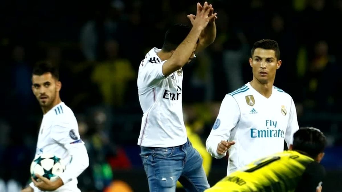 شادی گل رونالدویی جالب در حضور CR7 (عکس)