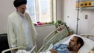 توضیحات روحانی مجروح  درباره حمله عوامل تکفیری به وی/عکس