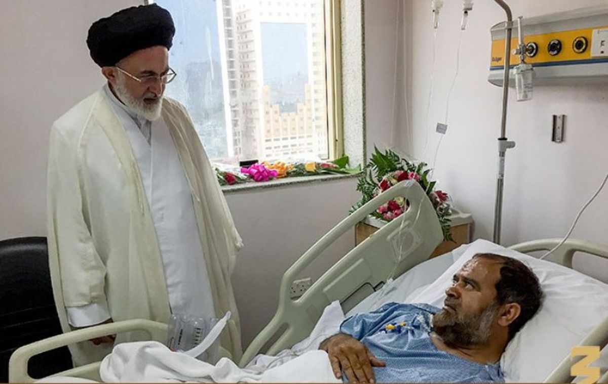 توضیحات روحانی مجروح  درباره حمله عوامل تکفیری به وی/عکس