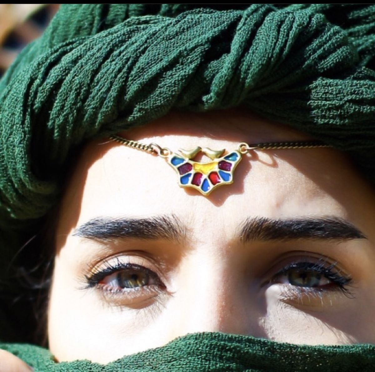 چشمان سبز خانم بازیگر + عکس