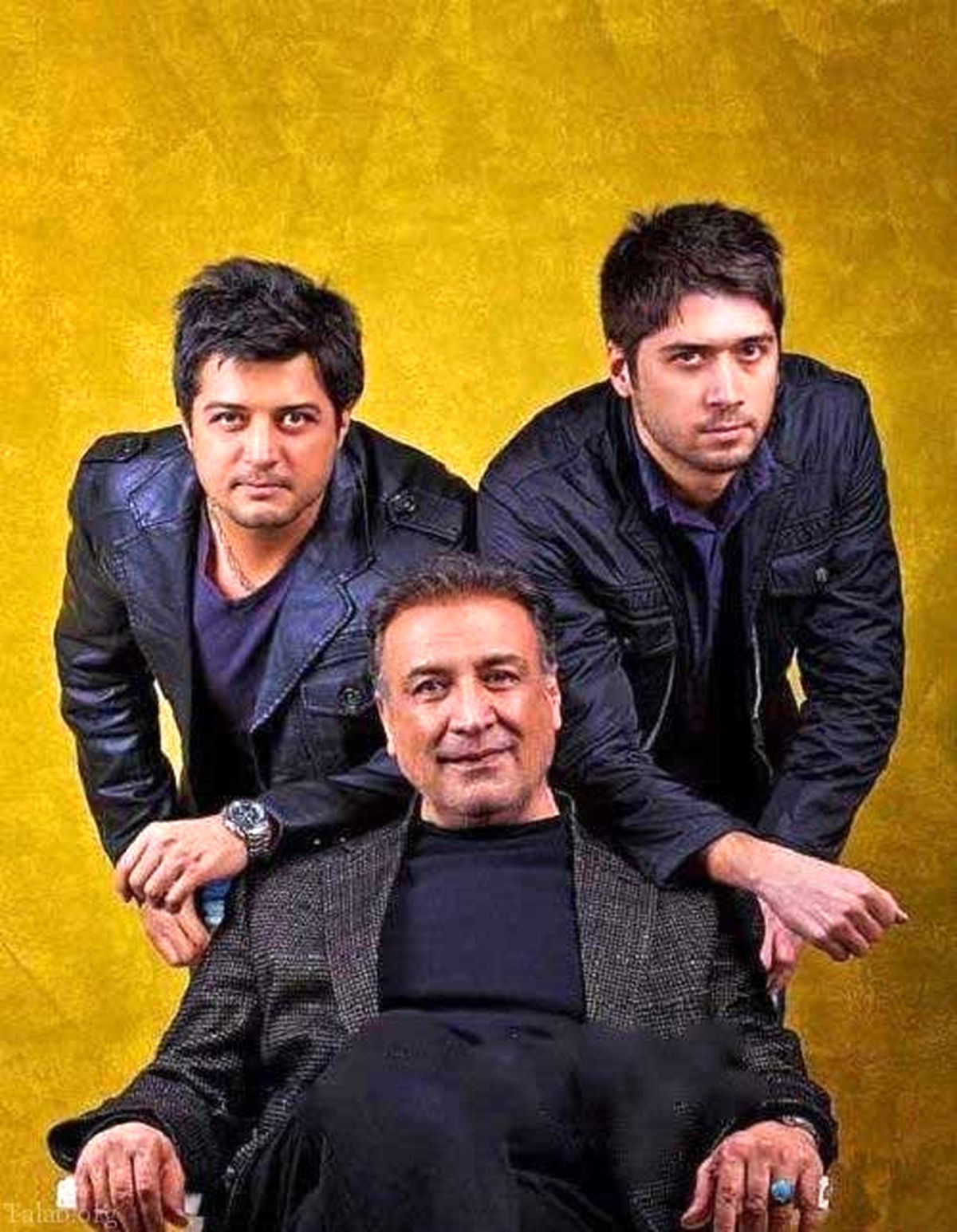 عبدالرضا اکبری و پسران خوشتیپش+عکس