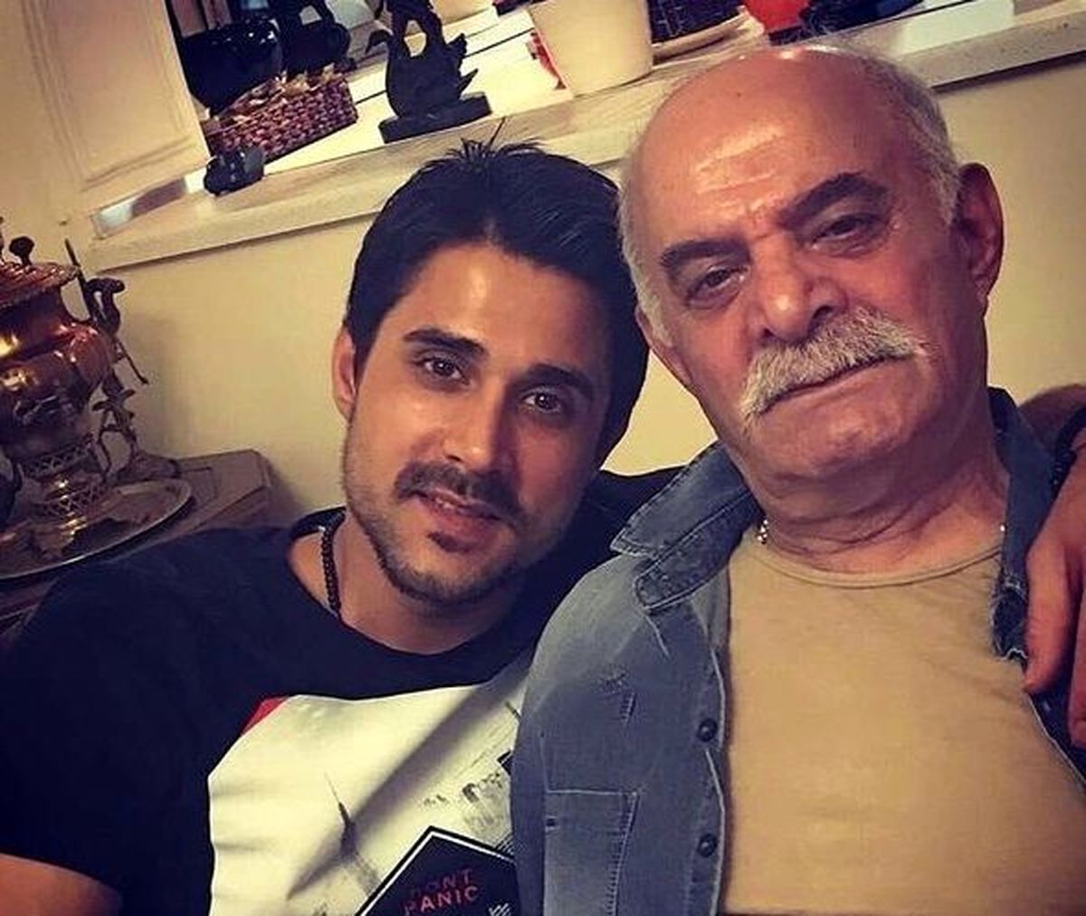 سیروس گرجستانی با پسر رشیدش + عکس
