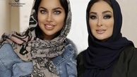 الهام حمیدی و میکاپ آرتیستش + عکس