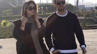 عکسی از شاهرخ استخری و همسرش