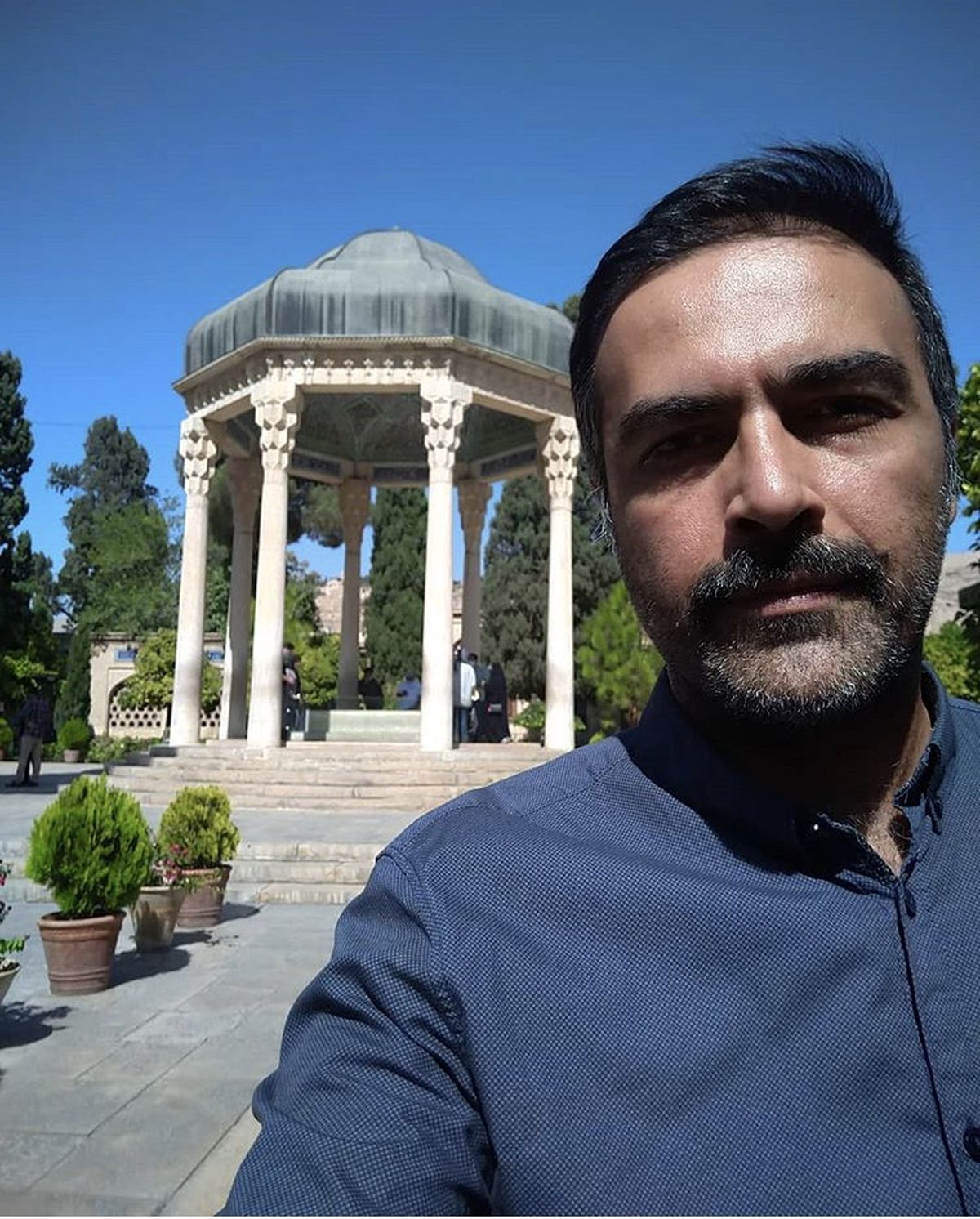 آقای بازیگر در شیراز + عکس