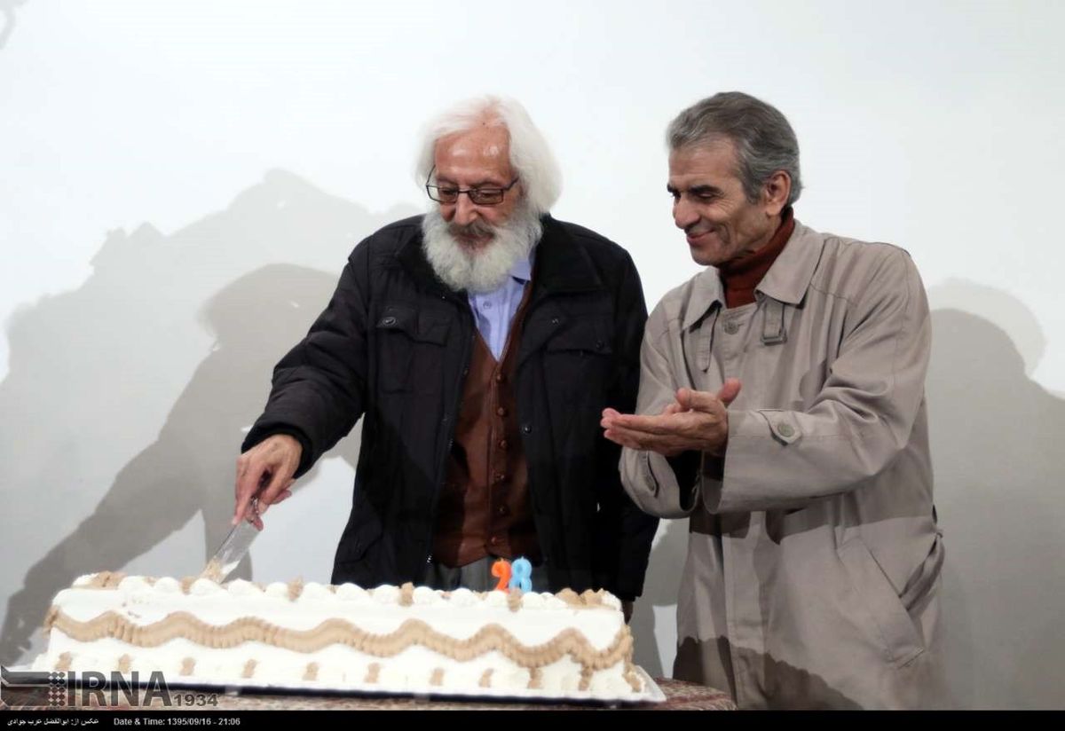 82 سالگی جمشید مشایخی /تصاویر