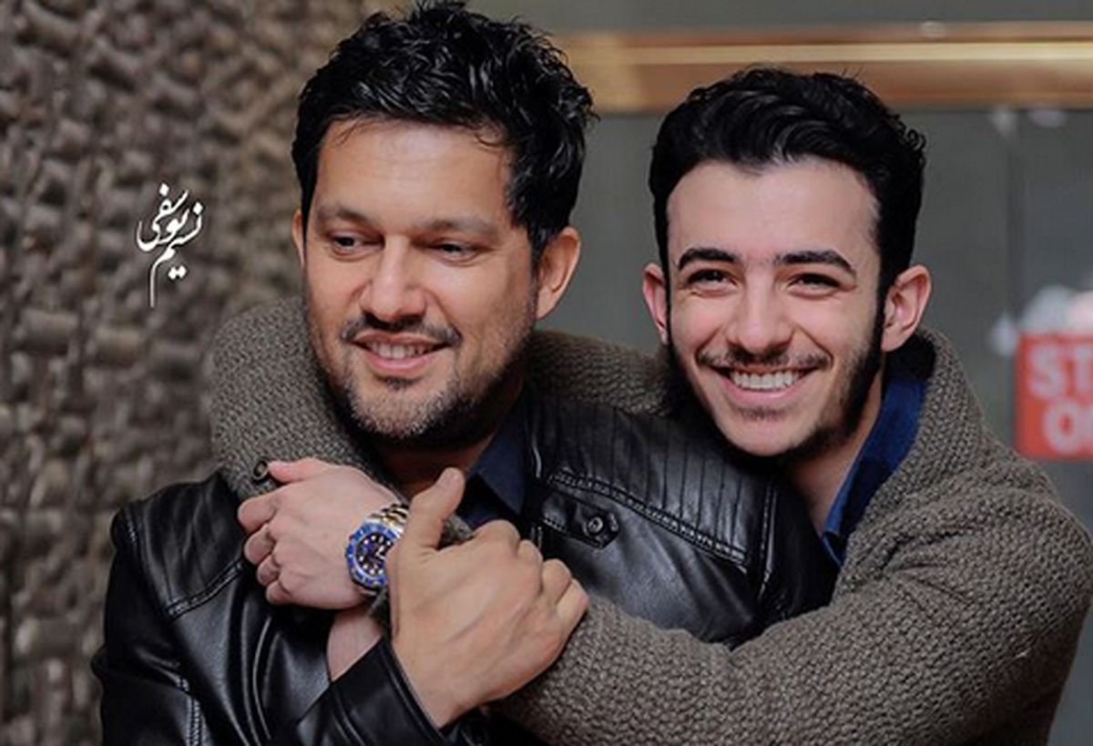 عکس صمیمی و دوستانه حامد بهداد و علی شادمان