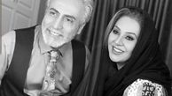 نسرین مقانلو و همسرش + عکس