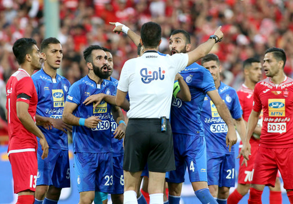 روایت خبرنگار پرسپولیسی از حملات به داور دربی