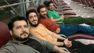 بازیگر گاندو و‌ دوستانش + عکس
