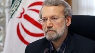 لاریجانی از بخش‌هایی از ساختمان پارلمان که مورد حمله قرار گرفته بود، بازدید کرد