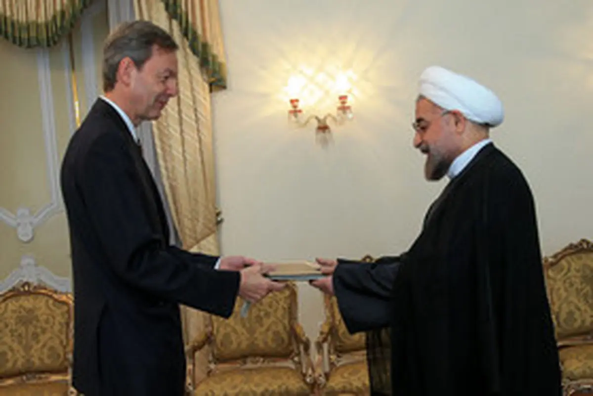 سفیر جدید آلمان با روحانی دیدار کرد