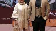 ست شیک الهام حمیدی با همسر ورزشکارش+عکس